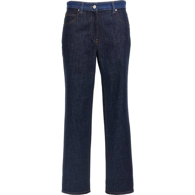 Fendi-Two-Tone Jeans Blu-Donna - Blue - 36IT