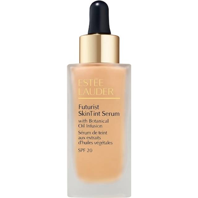 Estée Lauder Futurist SkinTint Serum Foundation With Botanical Oil Infusion SPF 20 vårdande makeup SPF 20 Skugga 1W1 Bone 30 ml