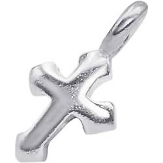 Hill tribe silver tudor cross charm tiny religious charms - 81stgeneration