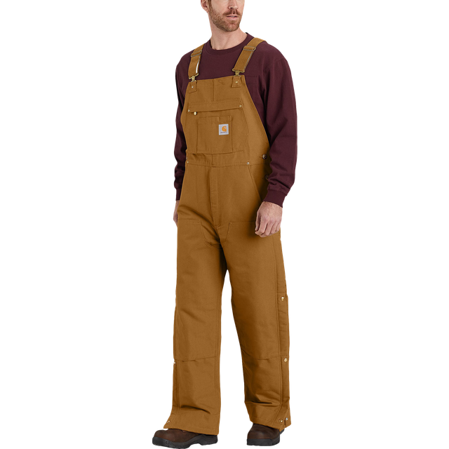 Carhartt Duck, Dungarees , color: Brown , size: L