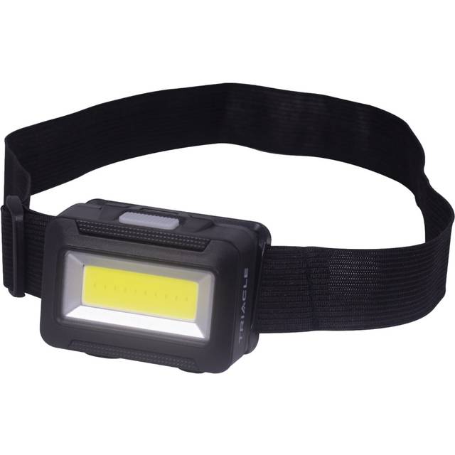 Triacle pannlampa 100 lumen, svart