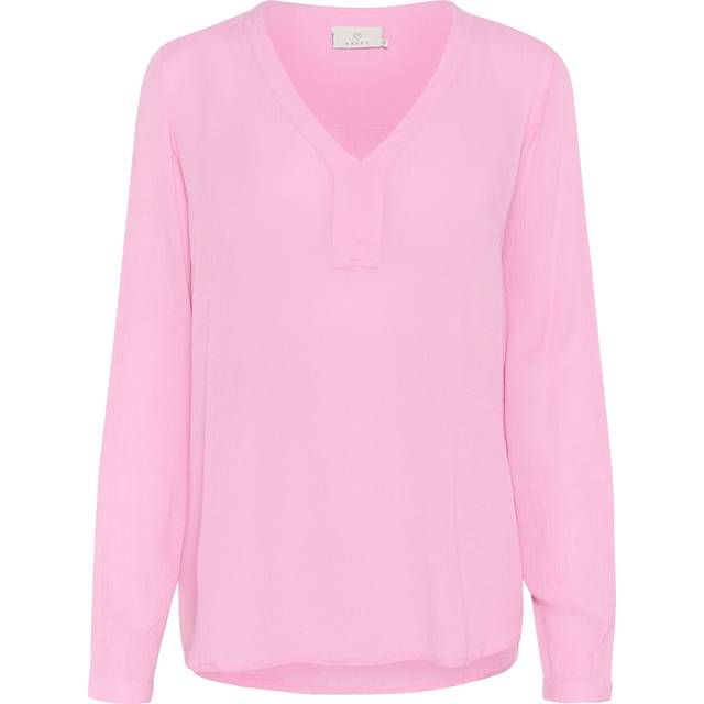Amber Solid Kaftan Blouse - Rosebloom - Danish brand KAFFE has been offering timeless collections adorned with feminine details since 1993. The label offers a range of versatile, minimalistic styles that look and feel great, making your daily edit stylish and effortless.