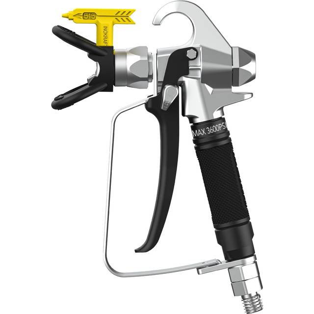InoKraft Airless Paint Spray Gun High Pressure 3600 PSI with Reversible Nozzle Tip Swivel Joint for Airless Paint Sprayers MaXpray M1 & M3, Paint