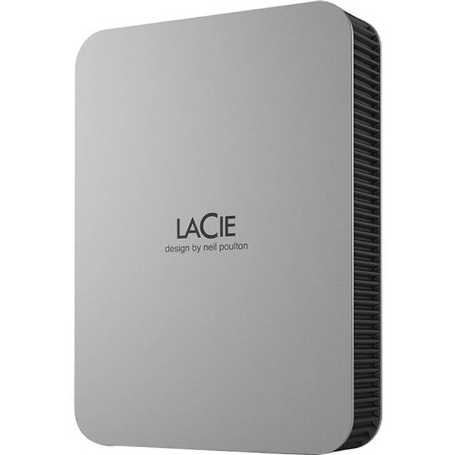 LaCie Mobile Drive 5TB, Hard disk esterno portatile, per PC Mac iPad & iPhone, Adobe All Apps, Data Rescue Service (STLP5000400)