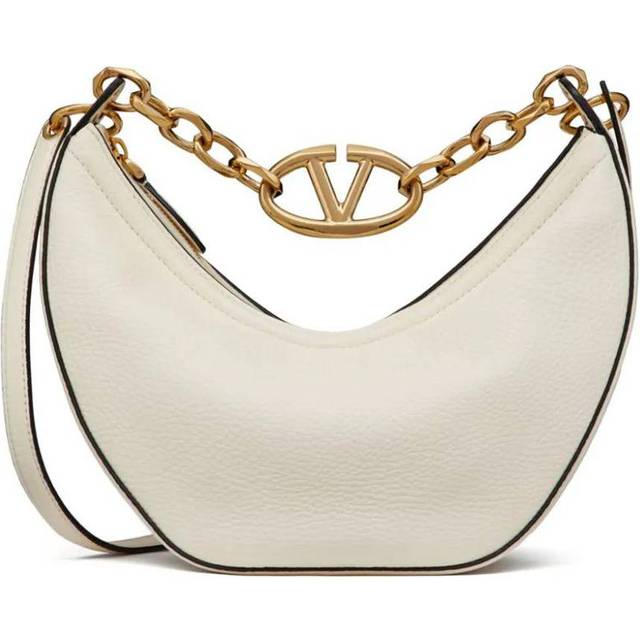 VALENTINO GARAVANI | VLogo Moon small leather bag | Women | PZ - ivory (PZ)