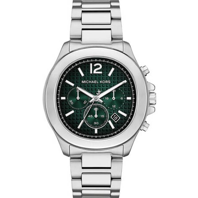 Michael Kors Oversized Sage Chronograph Stainless Steel Green Dial Quartz MK9191 Men's Watch