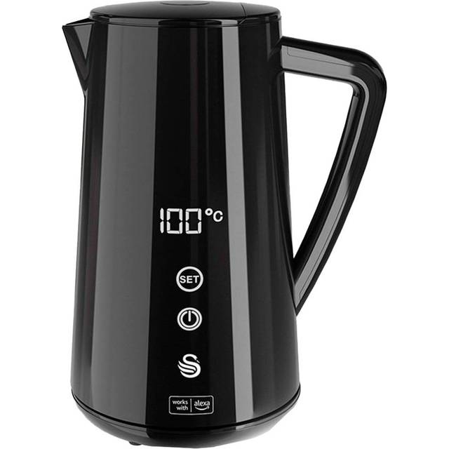 Swan SK14650BLKN Alexa Smart Kettle - Black