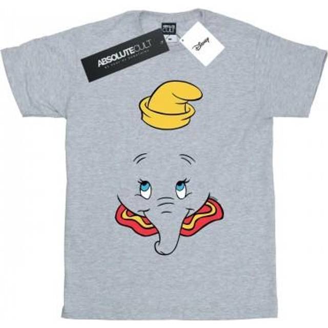 Dumbo Face T-Shirt - Grey - 9 Years