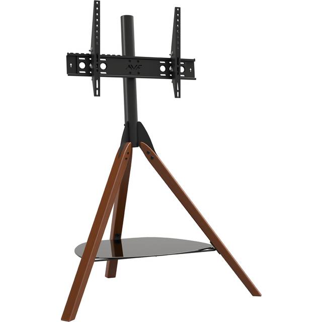 Avf Hoxton Tripod Tv Stand, For Tvs 32-70&#34; - Dark Wood - Walnut