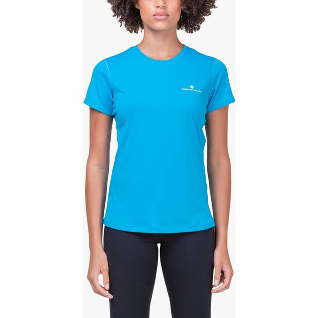 Ronhill Core SS Running Tee - Womens - Azure/Bright White / UK10