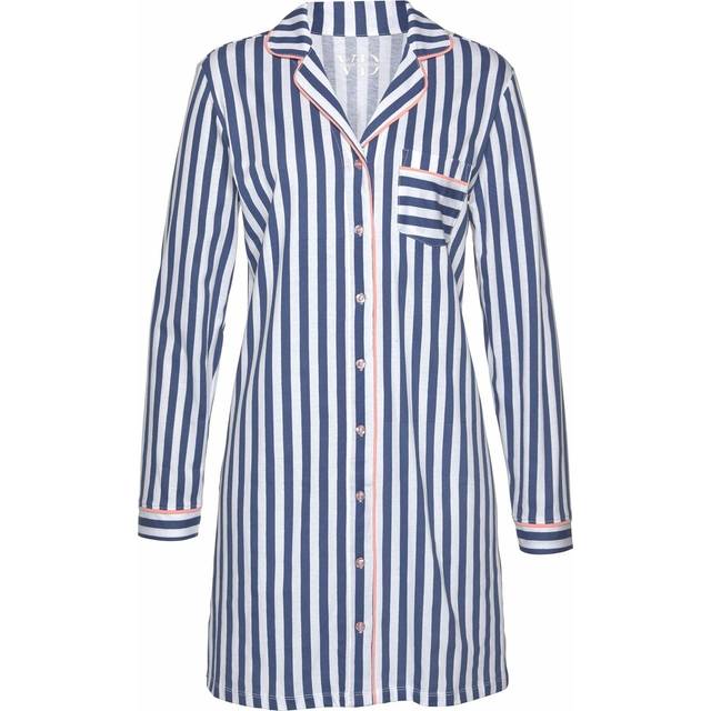 H.I.S Stripe Nightshirt - Blue Stripe