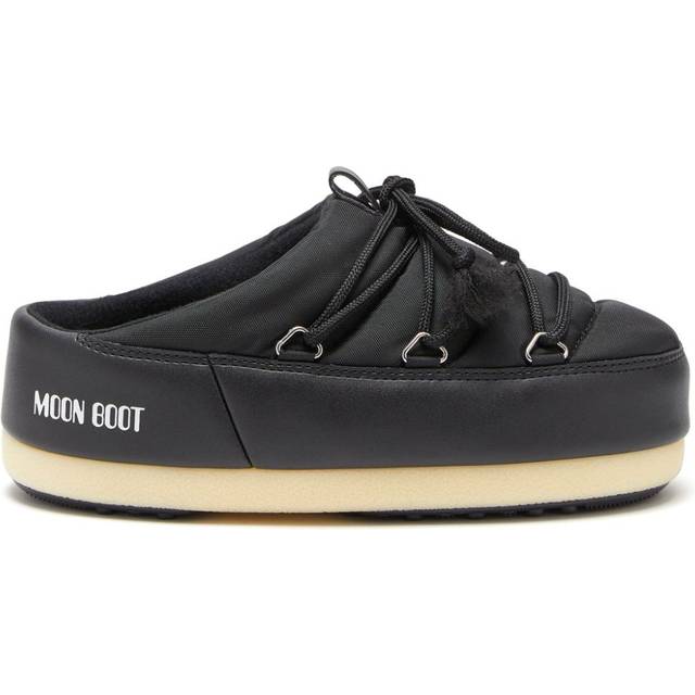 Moon Boot - Icon logo-print slides - unisex - Other fibres - 41/42 - Black