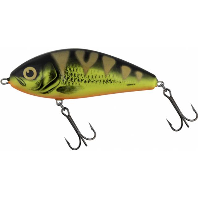 Salmo Fatso Floating Lure 14cm - Mat Tiger - Mat Tiger Floating