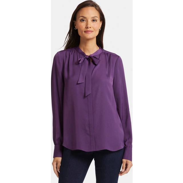 Nydj Tie Neck Blouse