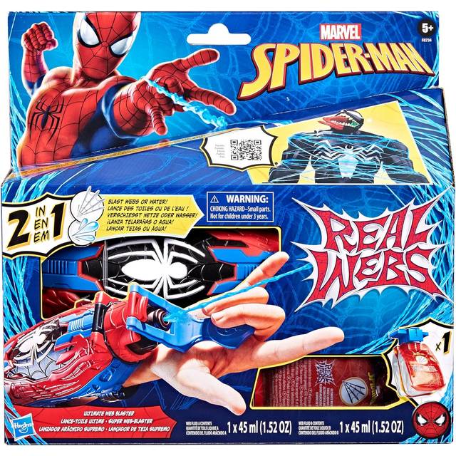 Spiderman Real Webs Ultimate Web Blaster - One Colour