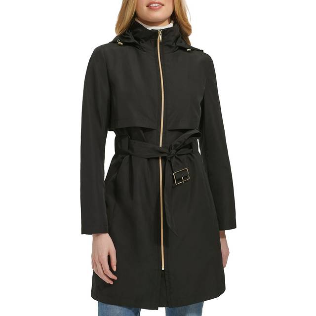 Cole Haan Packable Belted Trench Coat
