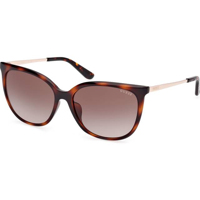 Guess Kvinna GU00150-H 52F Solglasögon Injicerad Havana Marrone Fyrkantig Normal Sfumato