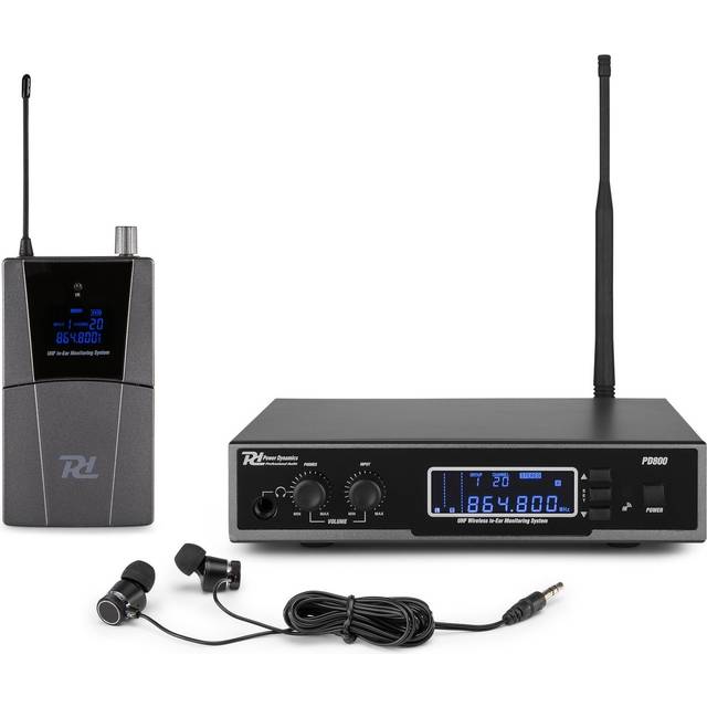 Power Dynamics PD800 In Ear Monitoring System UHF