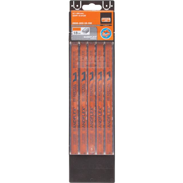 Bahco 3906-300-14-100 3906 Sandflex Hacksaw Blades 300mm (12in) x ...
