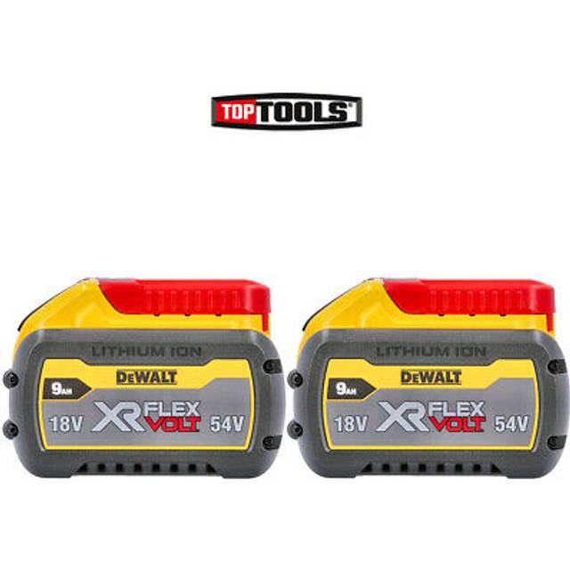 DeWalt DCB547 XR 9.0ah Flexvolt 18/54V Battery 2 Pack