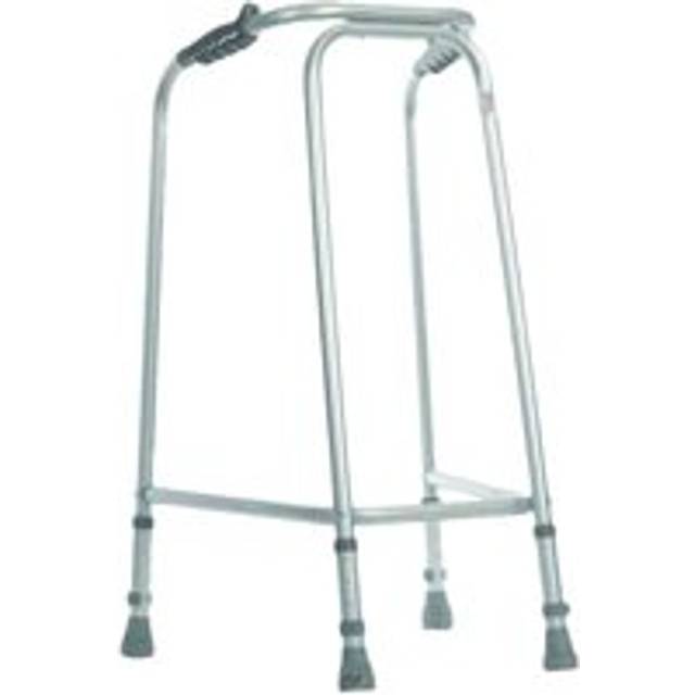 Ultra Narrow Walking Frame - Grey / Small No Wheels