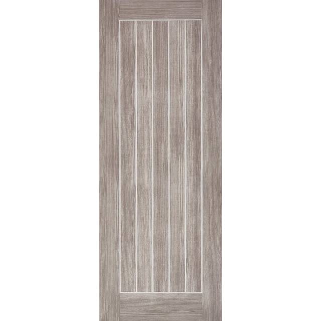 LPD Light Grey Laminate Mexicano Prefinished Internal Door (Size: 1981 x 686mm, Thickness: 44mm, Fire Door: Yes)