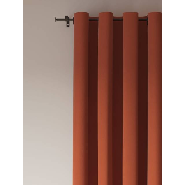John Lewis Arlo Pair Lined Eyelet Curtains