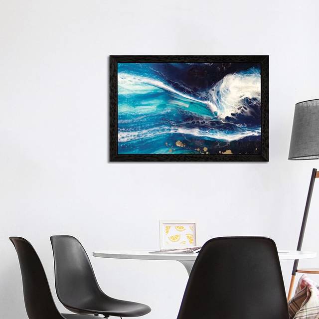 Blue Deep Pandora by Antuanelle - Wrapped Canvas Graphic Art Print (101.6 cm H x 66.04 cm W x 1.91 cm D)