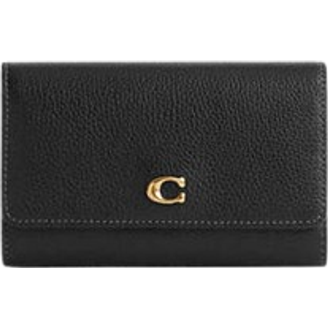 Coach Essential Medium Flap Leather Wallet