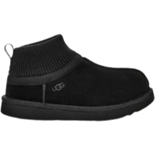 UGG Black Ultra Mini Stretch Cuff Junior Boots