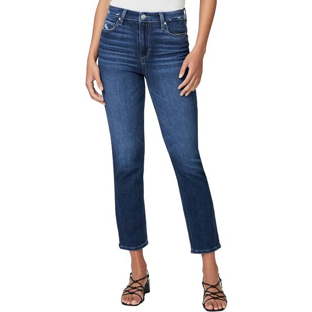 Paige Cindy Emotion Distressed Straight Leg Jean
