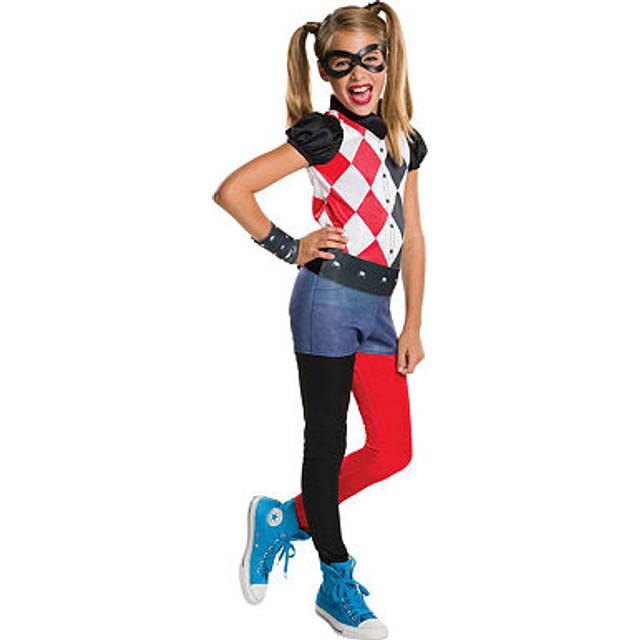 Rubie's 3620744 – DC Super Hero Girls Harley Quinn barndräkt
