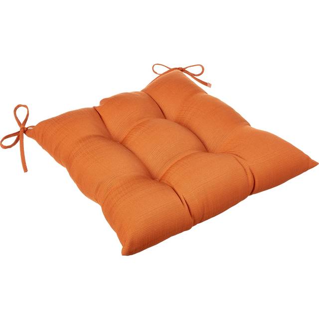 Pillow Perfect Monti Chino Solid Indoor/Outdoor Wicker Patio Seat Cush