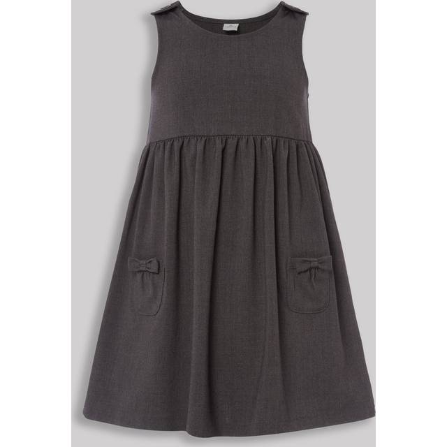 Grey Empire Line Pinafore 3 years