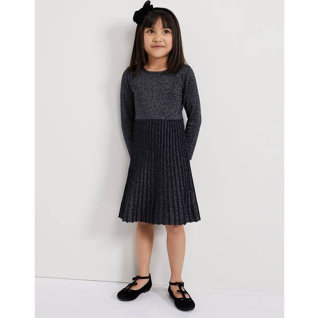 Phase Eight Women's Jessamin Shimmer Fit And Flare Dress - Navy - 7/8
