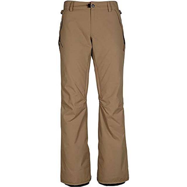 686 Standard Shell Women's Snowboard/Ski Pants, XS Khaki - Brown