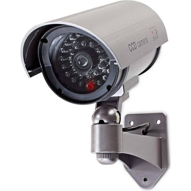 Nedis Dummy Security Camera | Bullet | IP44 | Grey
