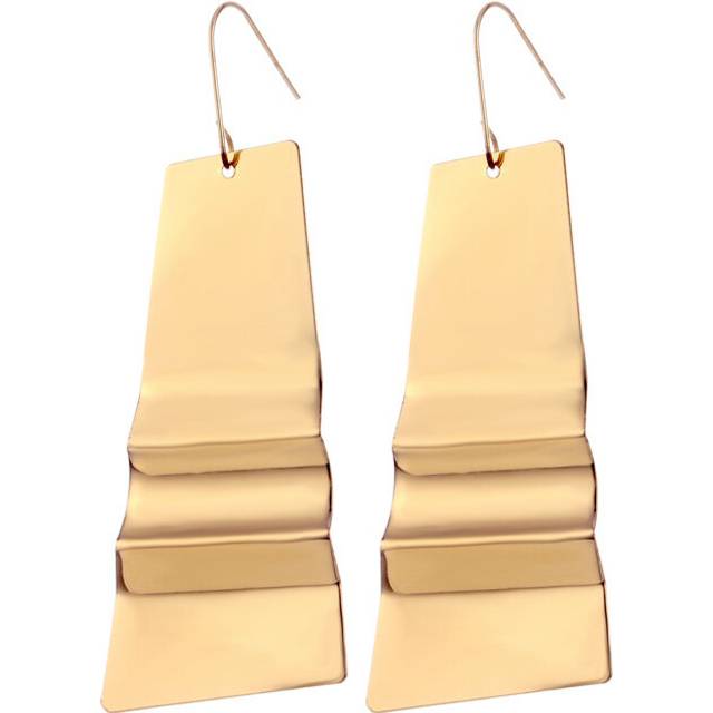 Long Versatile Alloy Earrings For Women Trendy Street Style Perfect Gift Idea
