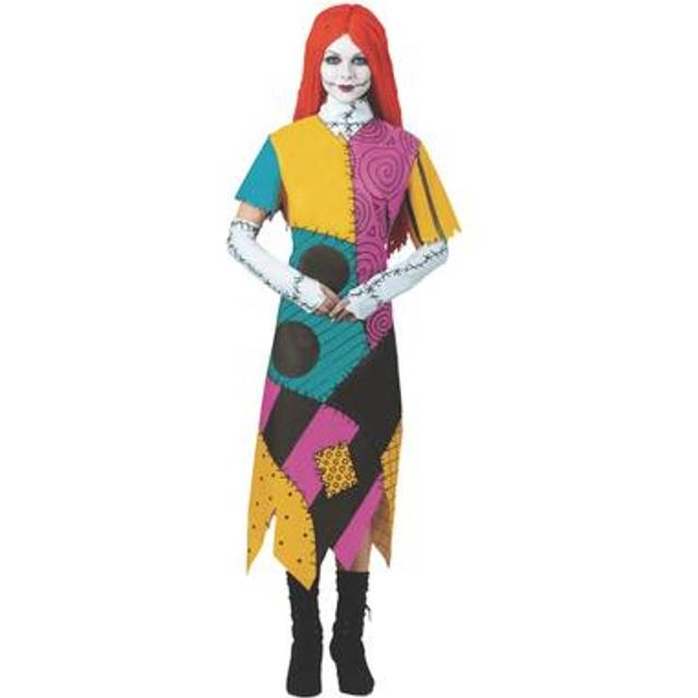 Nightmare Before Christmas Sally Plus Size Costume for Women - Black&#47;Purple&#47;Yellow (XXL)