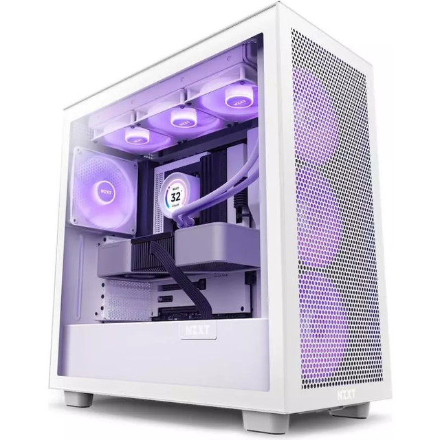 NZXT H7 Flow RGB White