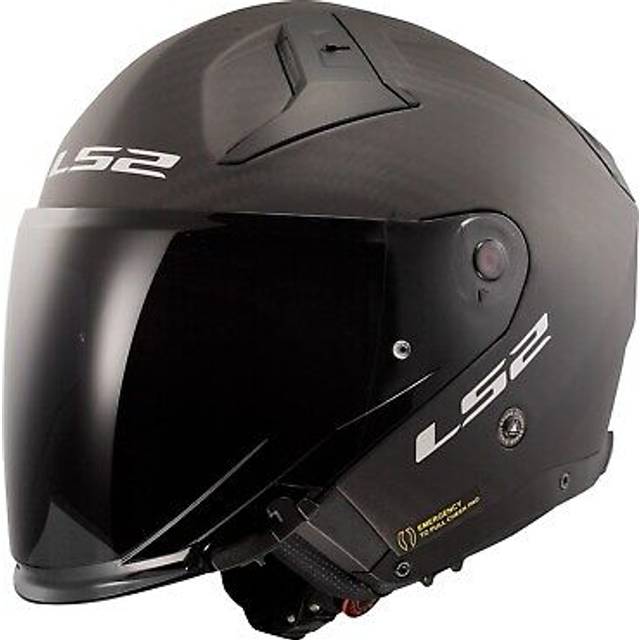 LS2 OF603 Infinity II Carbon Open Helmet Solid Matte L 59-60cm (L 59-60cm)