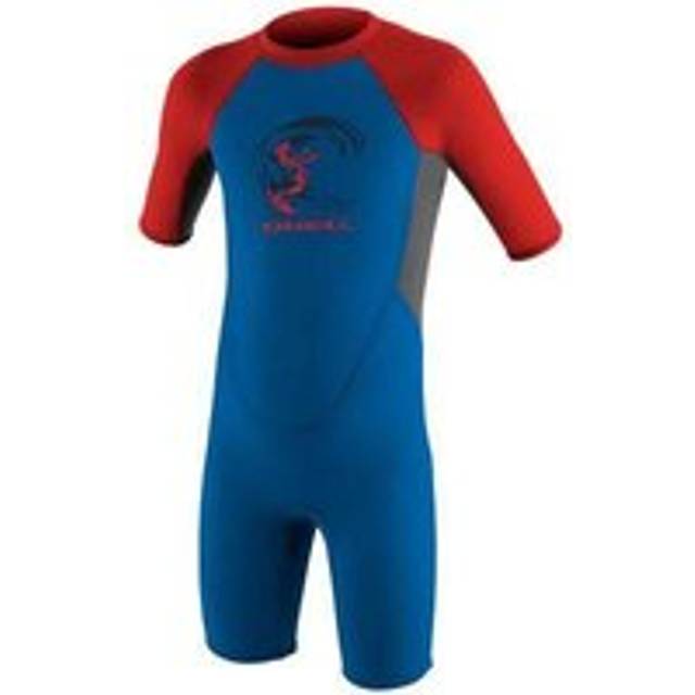 Baby boy back zip wetsuit O'Neill Reactor-2 2 mm - Bleu