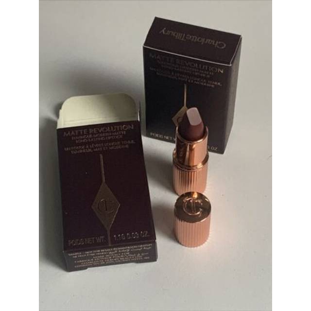 Charlotte tilbury 2x matte revolution ‘walk of no shame" mini lipsticks duo 1.1g