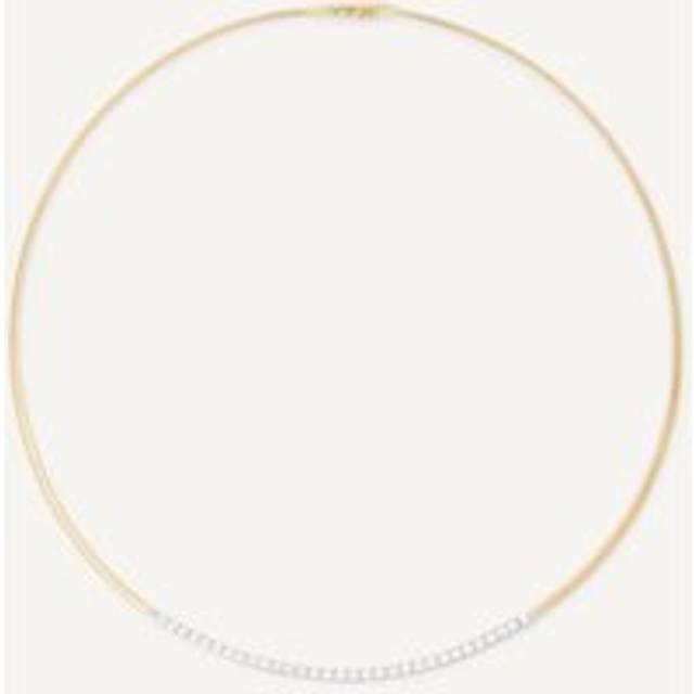 Marco Bicego Masai 18ct Yellow Gold Coil 0.75ct Diamond Necklace