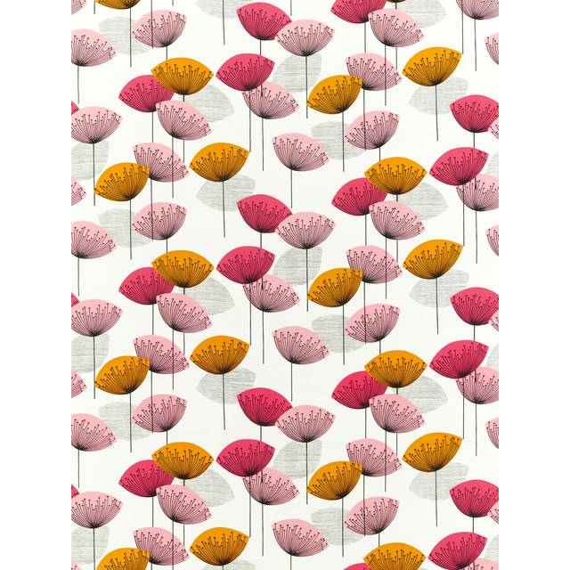 Sanderson Dandelion Clocks Made to Measure Curtains or Roman Blind, Coral