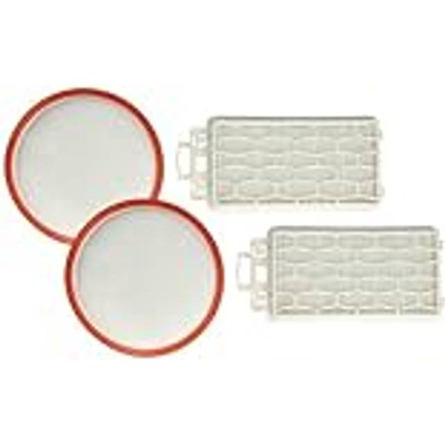 Vhbw - Filter Set compatible with Dirt Devil Black Label MC1 M3250-2, MC1 M3250-3 Vacuum Cleaner - 4x Filter (exhaust filter, motor filter)