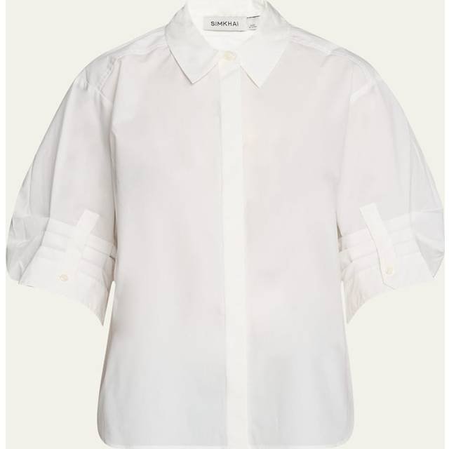 Gemma Shirt in White - L