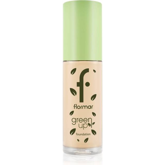 flormar Green Up Foundation Mattifierande foundation Skugga 010 Pure Beige 30 ml