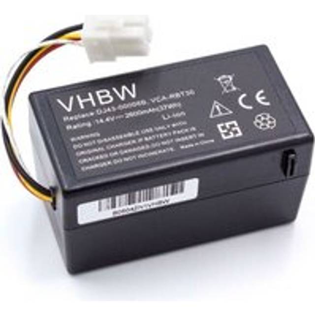 Vhbw - Replacement Battery compatible with Samsung Navibot SR8930, VCR8930 Home Cleaner (2600mAh, 14.4 v, Li-ion)