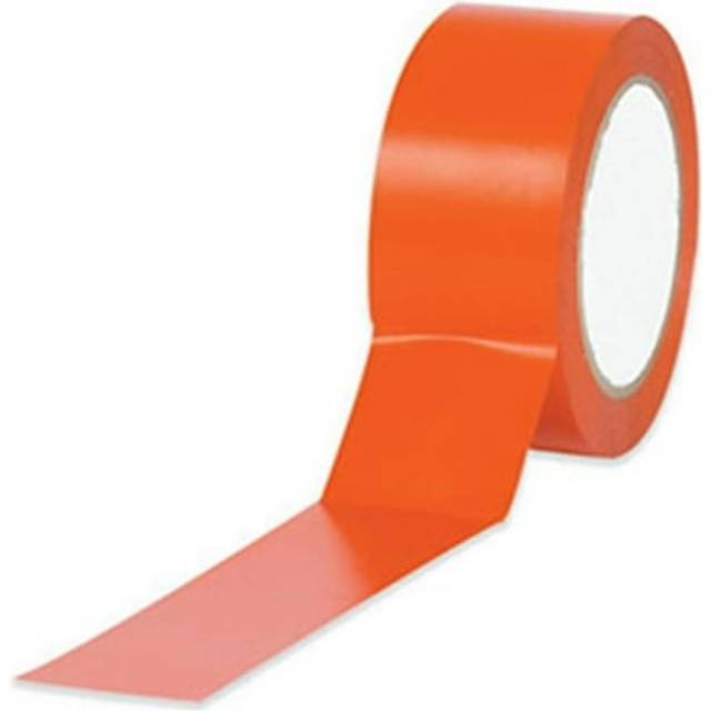 2 in. x 36 yds. Orange Solid Vinyl Safety Tape